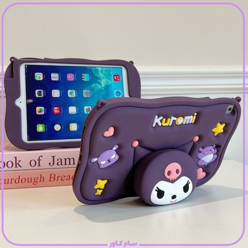 خرید قاب تبلت کرومی کیوت سامسونگ