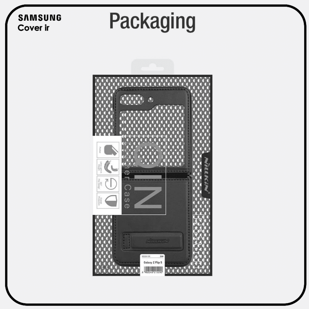 کیف چرمی Galaxy Zflip3 سامسونگ