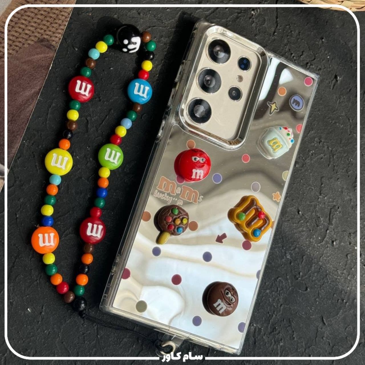 قاب آینه ای M&M