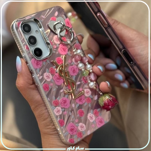 خرید قاب سن لورن شکوفه گل رز سامسونگ