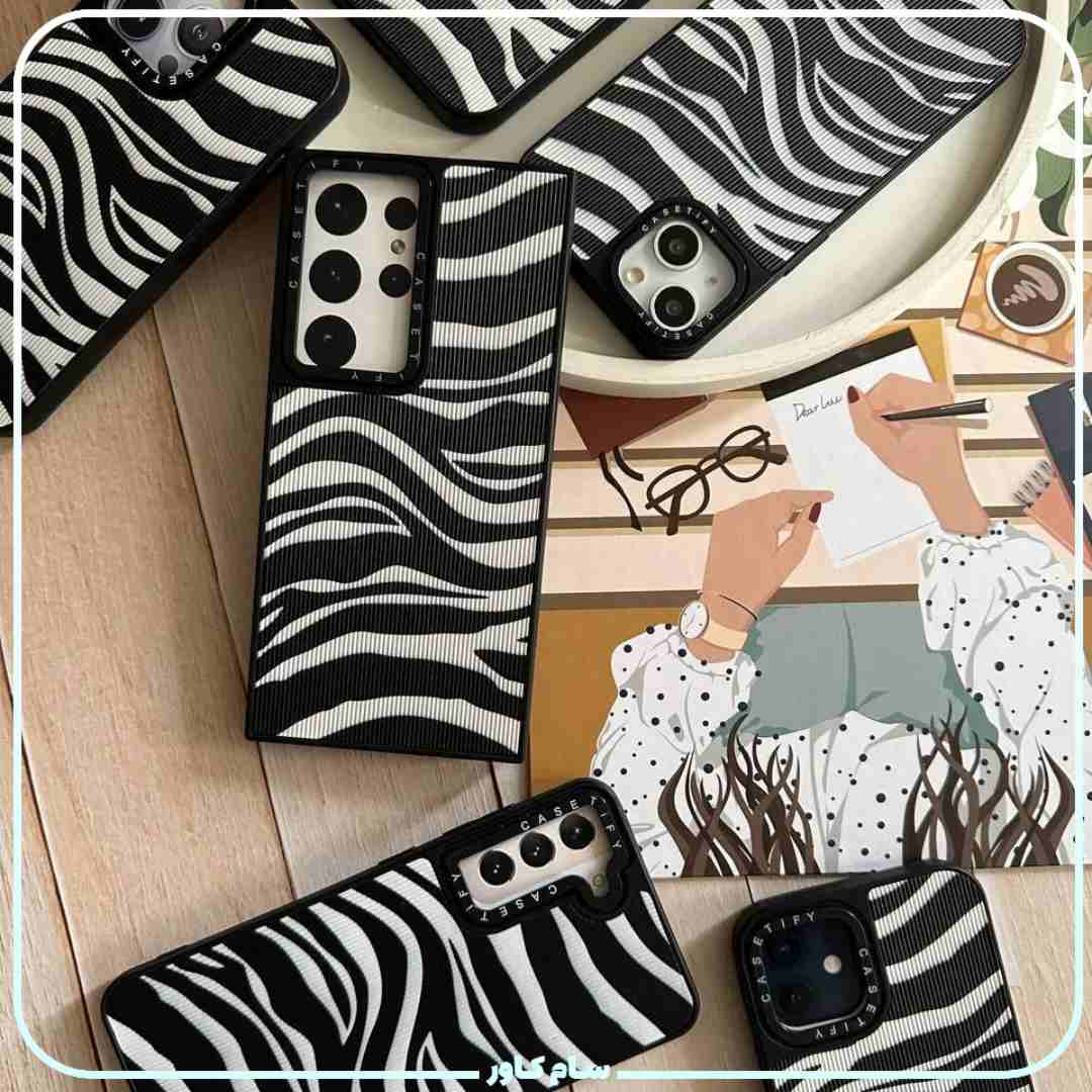 شیک ترین قاب زبرا casetify سامسونگ