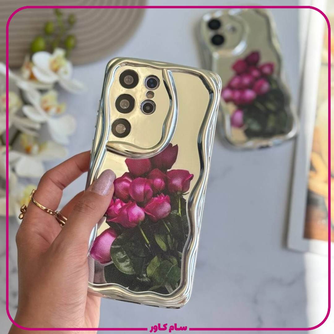 قاب گل رز کرومی سامسونگ