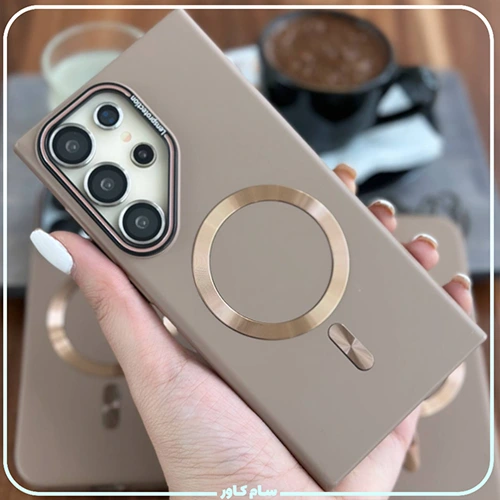 قاب متال لوکس کرم سامسونگ