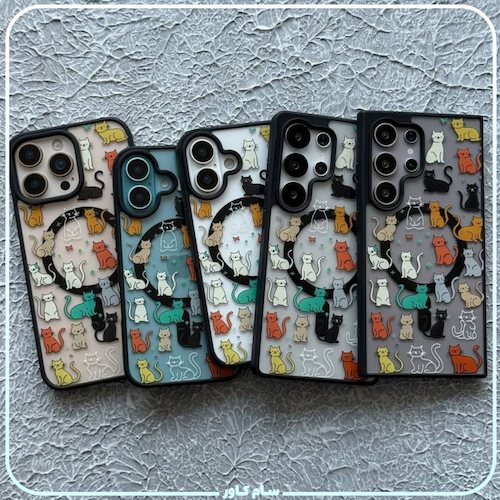 بهترین قاب گربه های رنگی مگسیف سامسونگ