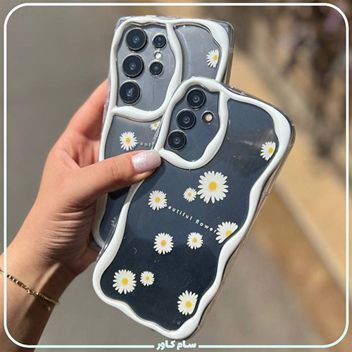 قاب شفاف گل بابونه سامسونگ