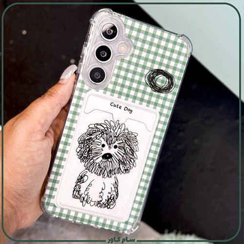 قاب جاکارتی دار سگ کیوت سامسونگ