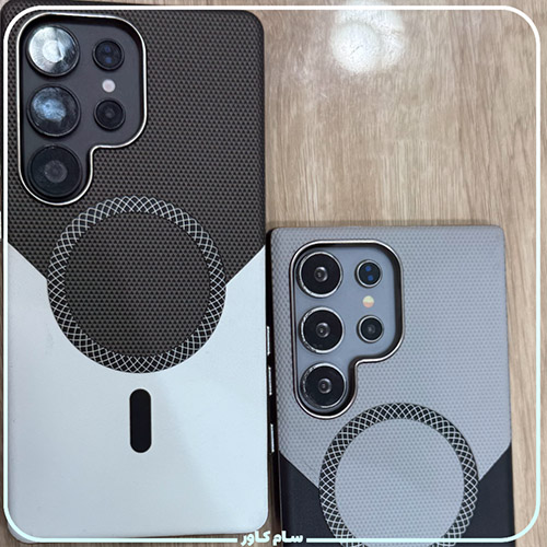 قاب چرم مگسیف اسلیمی سامسونگ