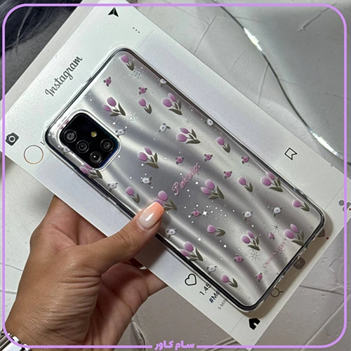 قاب لاله‌ های صورتی هولوگرامی سامسونگ